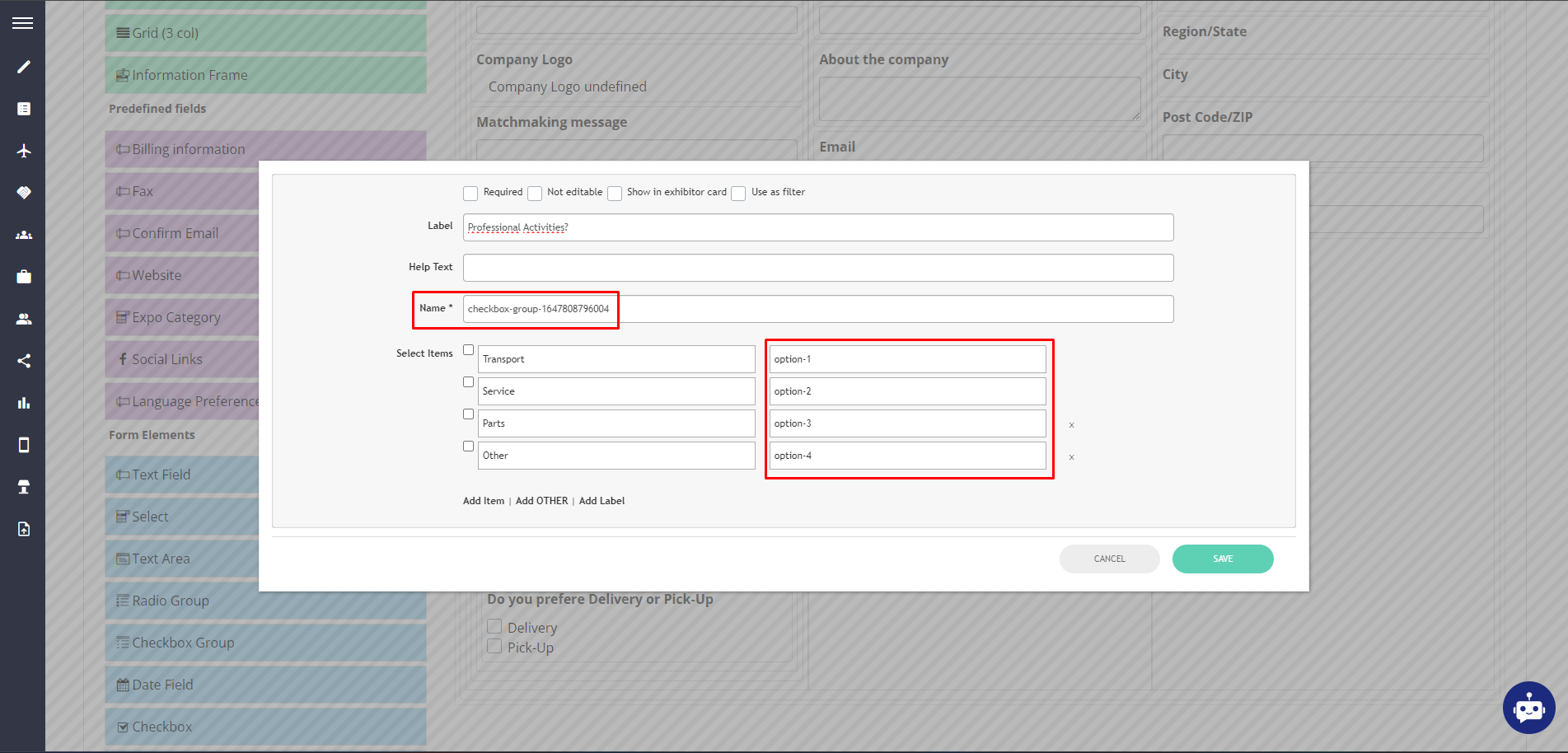 Exhibitor Set - Custom Fields - Checkbox Group Example.png